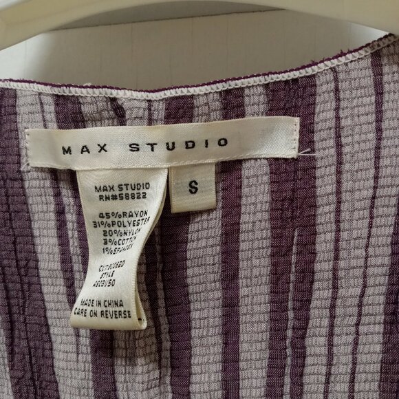 Max Studio Purple and Gray Dress - Picture 2 of 4